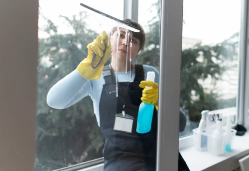 Nettoyage de vitres intérieures et extérieures à Clairvaux-les-Lacs